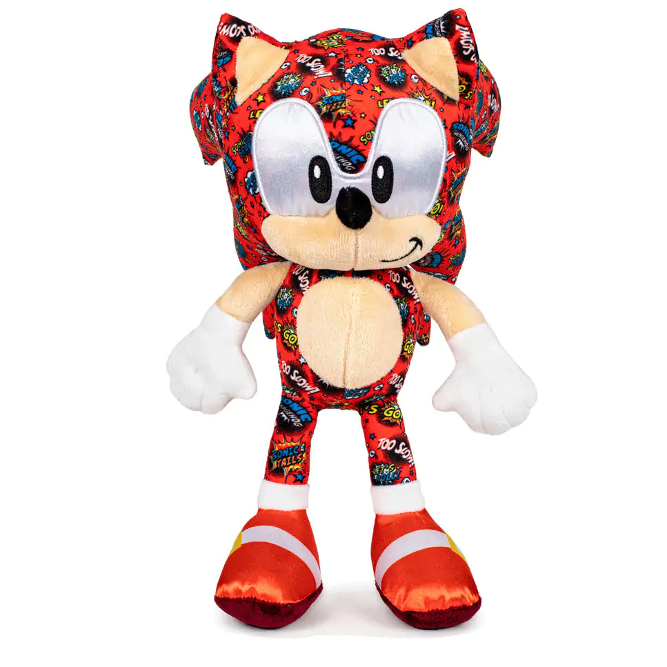 Sonic the Hedgehog Sonic Red Comic plush 30cm termékfotó