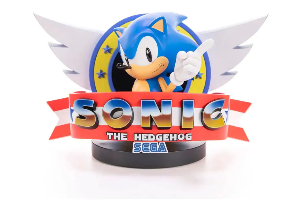 Sonic the Hedgehog Statue Sonic Title Screen 21 cm product photo
