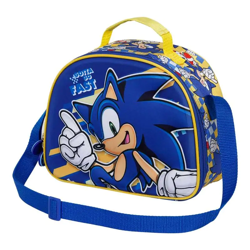 Sonic The Hedgehog Step 3D lunch bag product photo