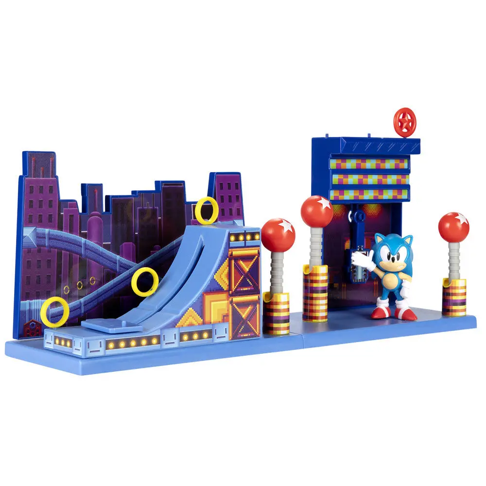 Sonic The Hedgehog Studiopolis Zone playset 6cm termékfotó