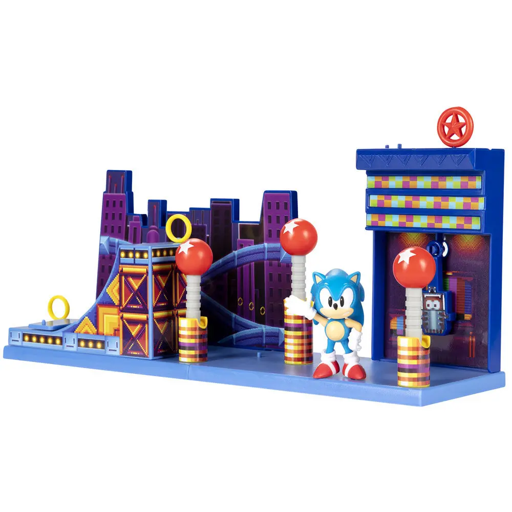 Sonic The Hedgehog Studiopolis Zone playset 6cm termékfotó