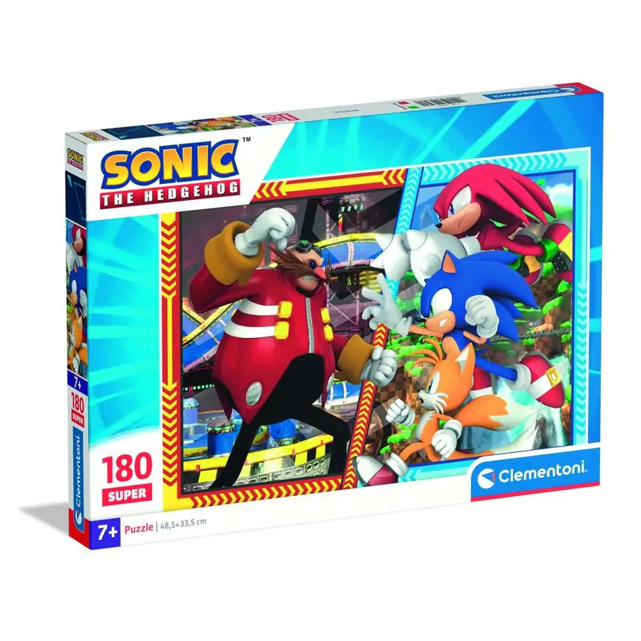 Sonic the Hedgehog super puzzle 180pcs product photo