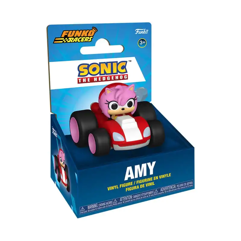 Sonic The Hedgehog Super Racers Diecast Figure Amy Rose 5 cm product photo