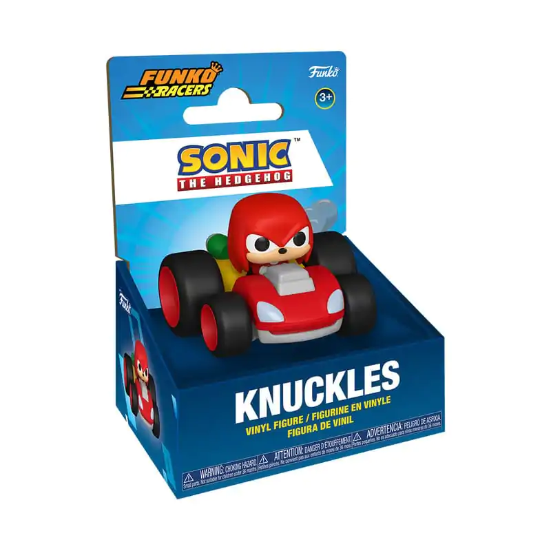 Sonic The Hedgehog Super Racers Diecast Figure Knuckles 5 cm product photo