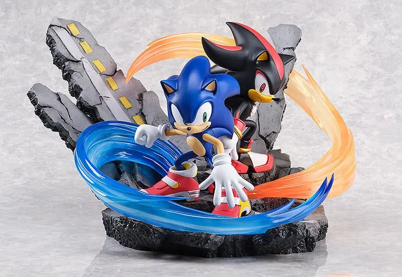 Sonic the Hedgehog Statue Super Situation Figure Sonic Adventure 2 21 cm product photo