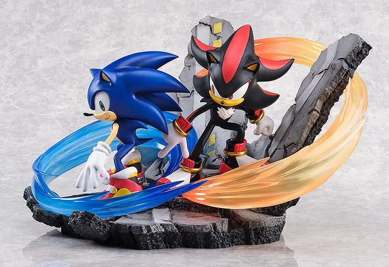 Sonic the Hedgehog Statue Super Situation Figure Sonic Adventure 2 21 cm product photo