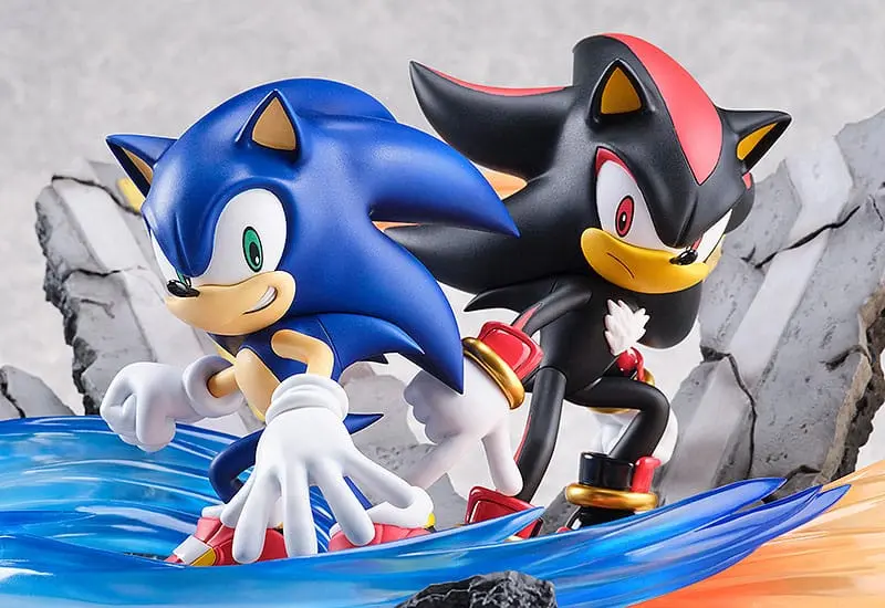 Sonic the Hedgehog Statue Super Situation Figure Sonic Adventure 2 21 cm product photo