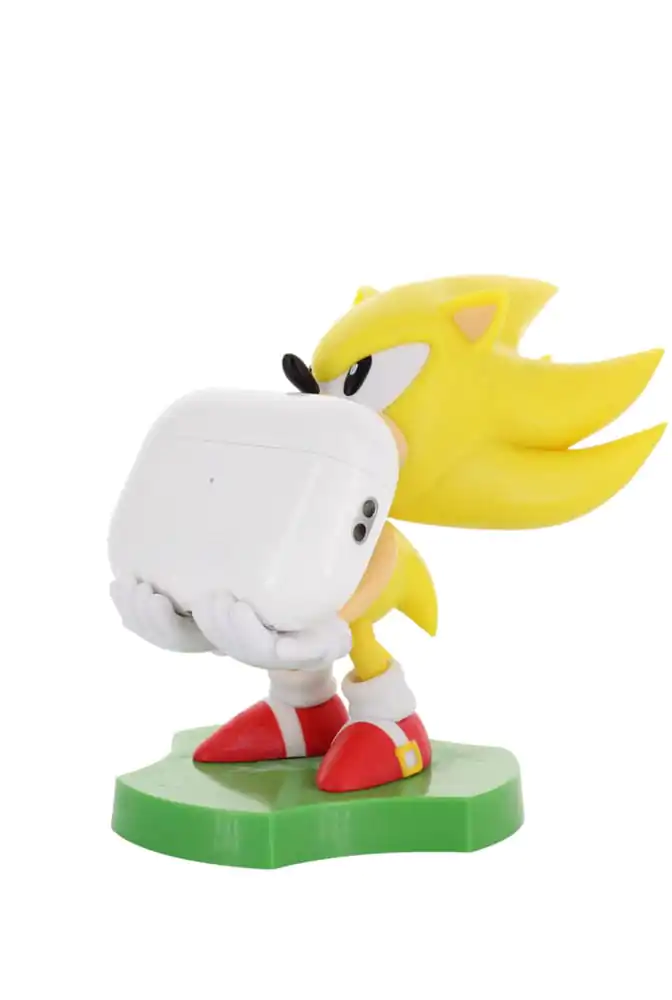 Sonic the Hedgehog Super Sonic mini cable guy 10 cm product photo