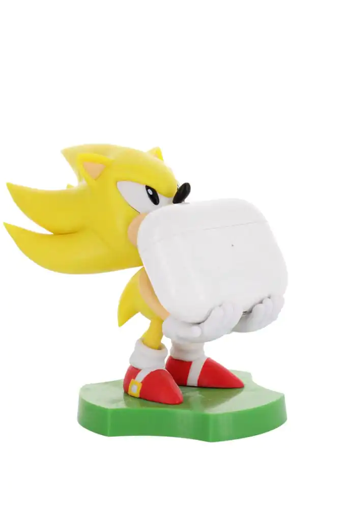 Sonic the Hedgehog Super Sonic mini cable guy 10 cm product photo