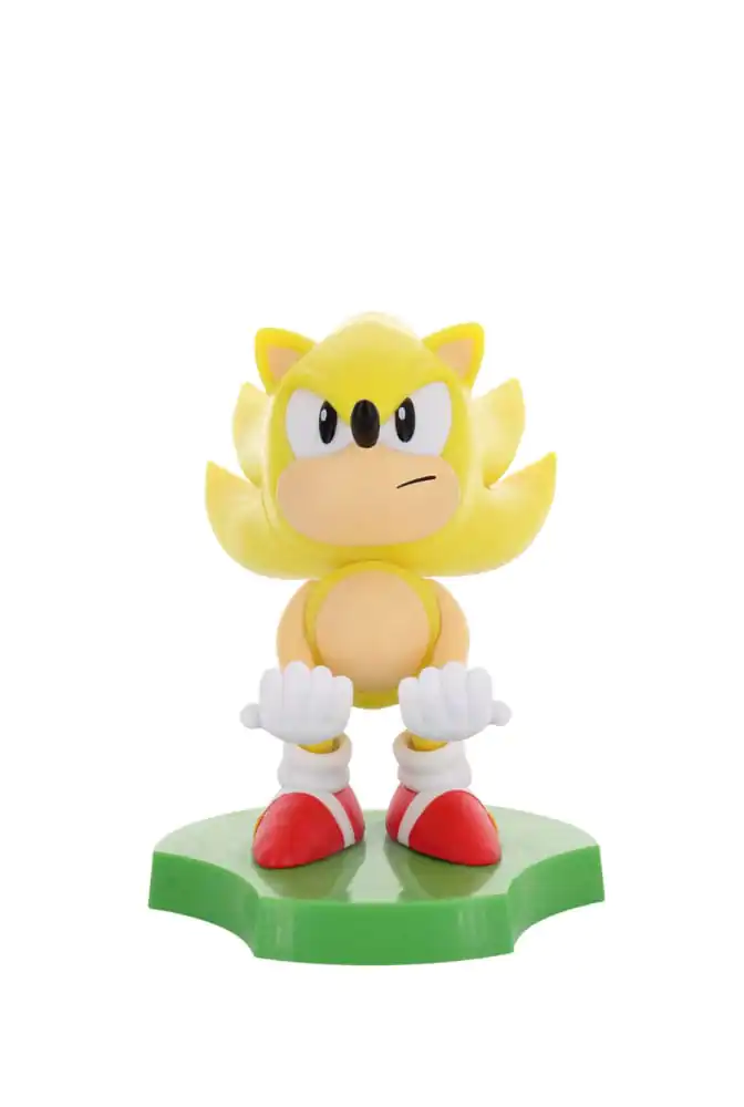 Sonic the Hedgehog Super Sonic mini cable guy 10 cm product photo