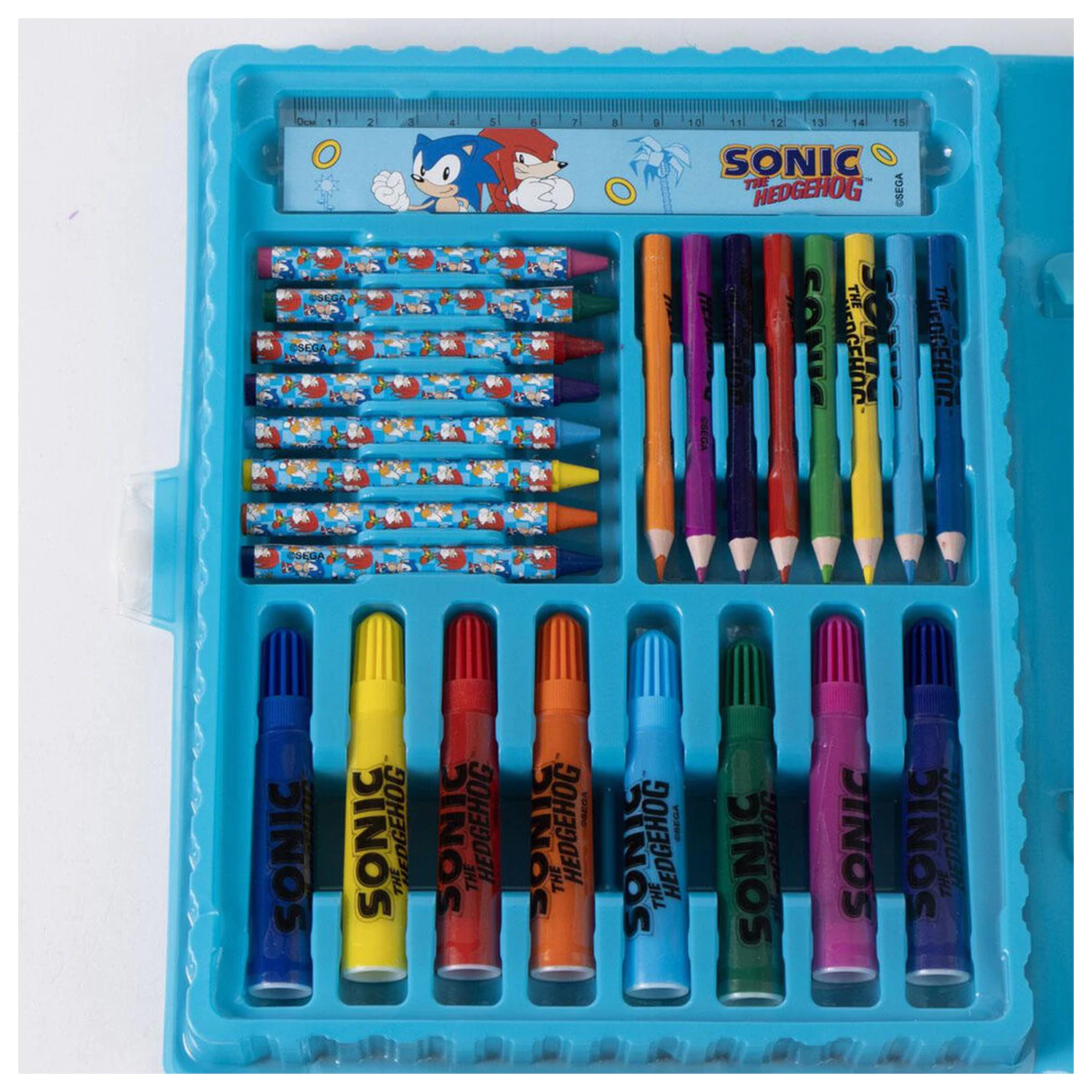 Sonic the Hedgehog Colouring stationery case product photo