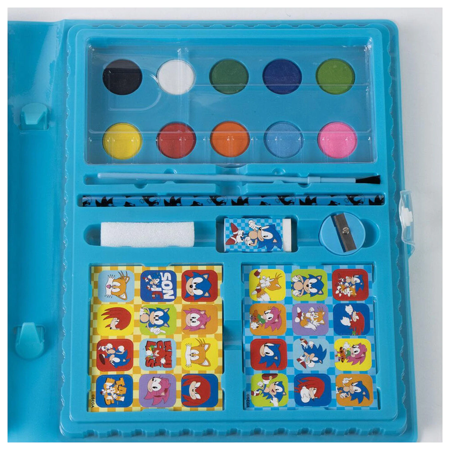 Sonic the Hedgehog Colouring stationery case product photo