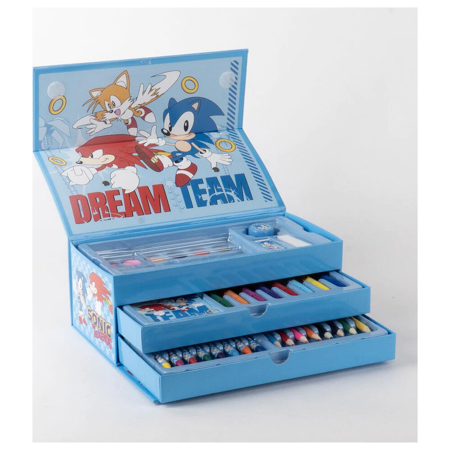 Sonic the Hedgehog Colouring stationery case product photo