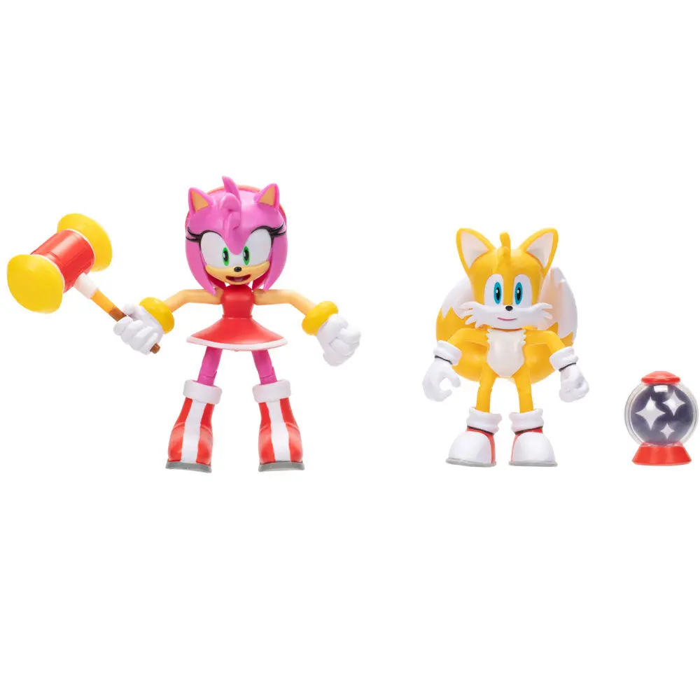 Sonic The Hedgehog Tails &amp; Modern Army set figures 10cm product photo