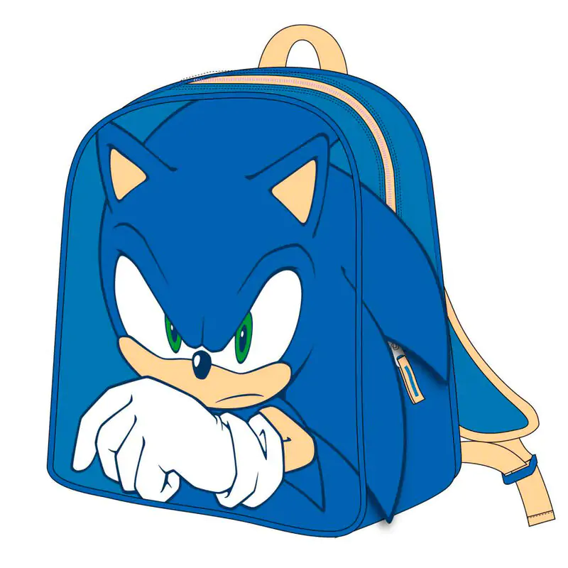 Sonic the Hedgehog backpack 27cm product photo
