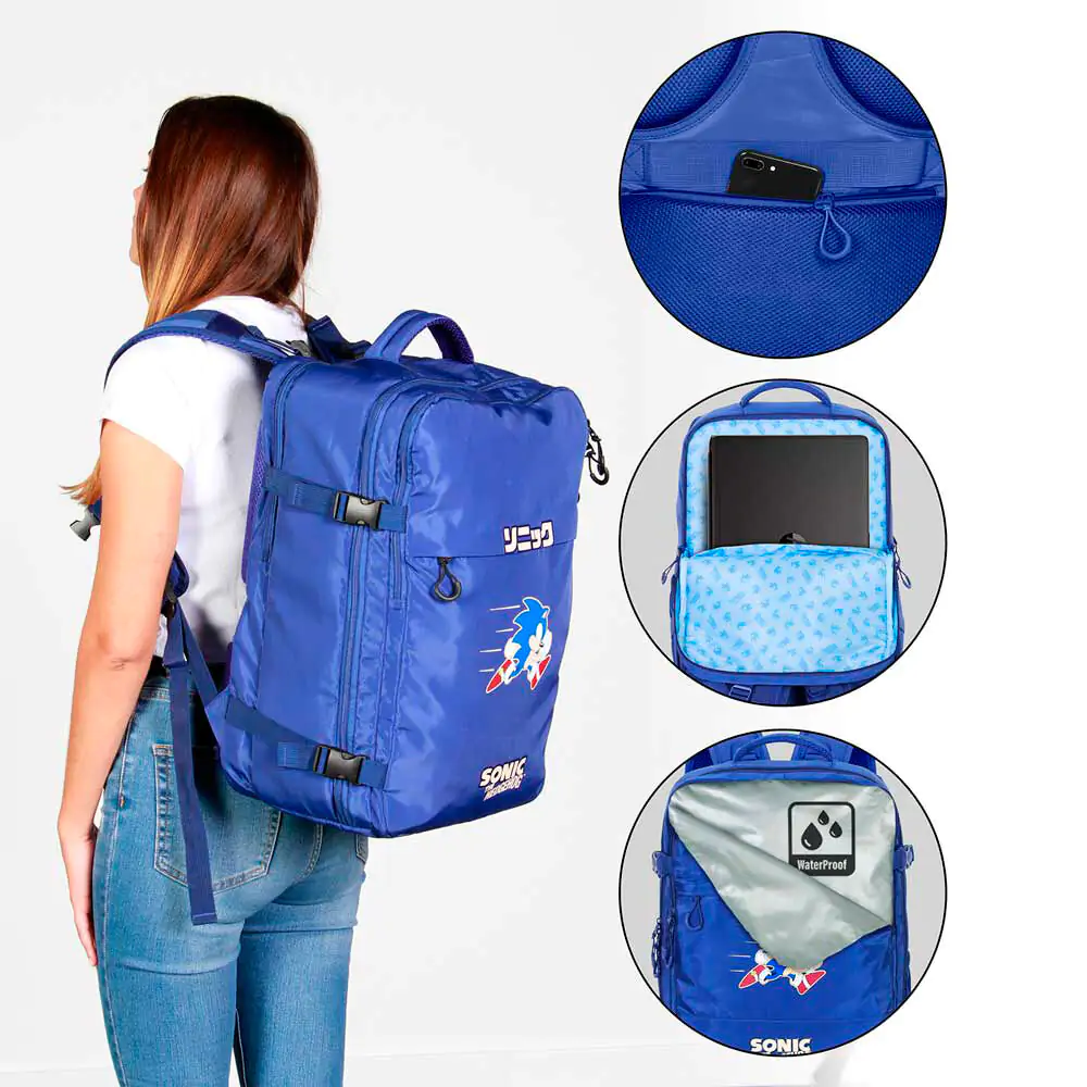 Sonic the Hedgehog backpack 49cm product photo