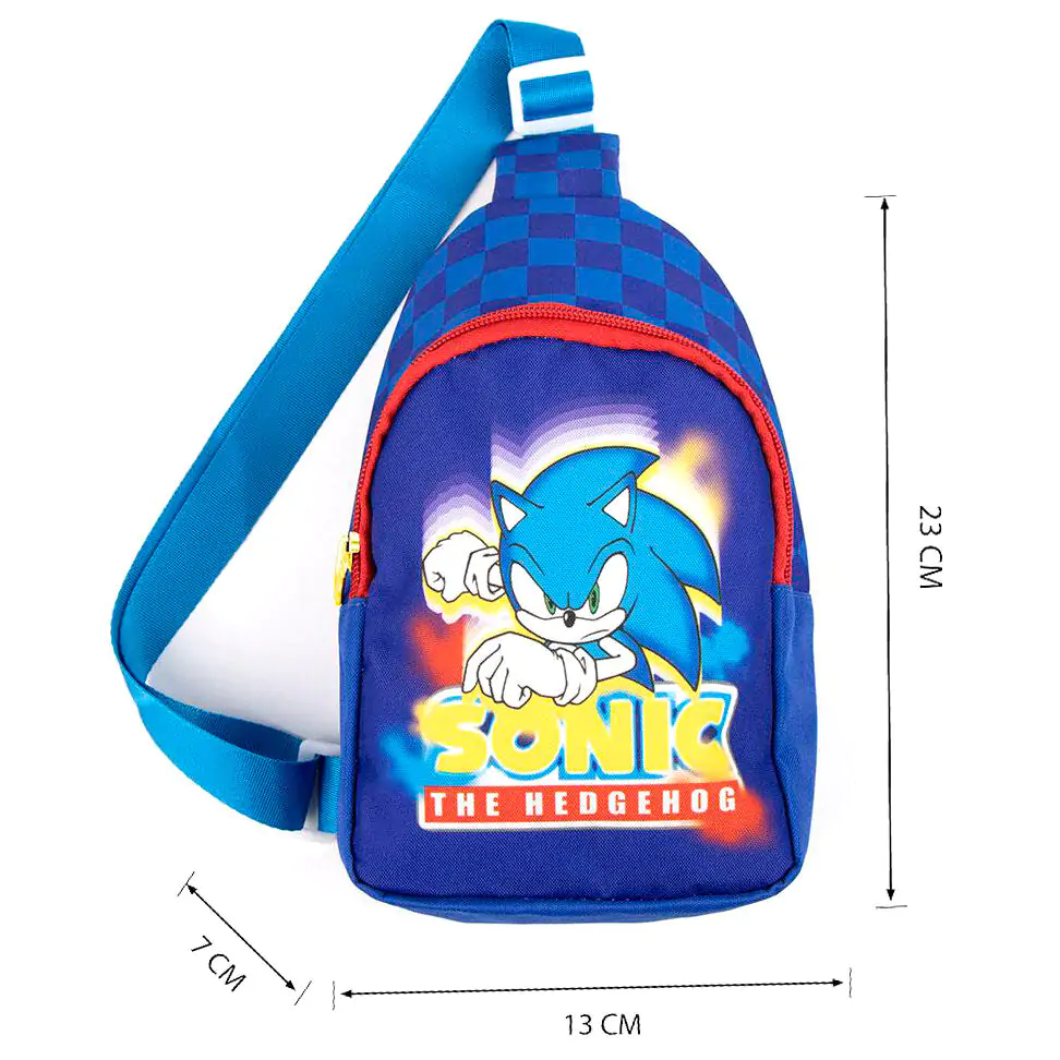 Sonic the Hedgehog shoulder backpack termékfotó