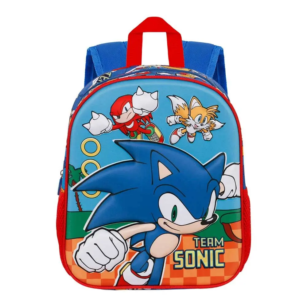 Sonic The Hedgehog Team 3D backpack 31cm termékfotó