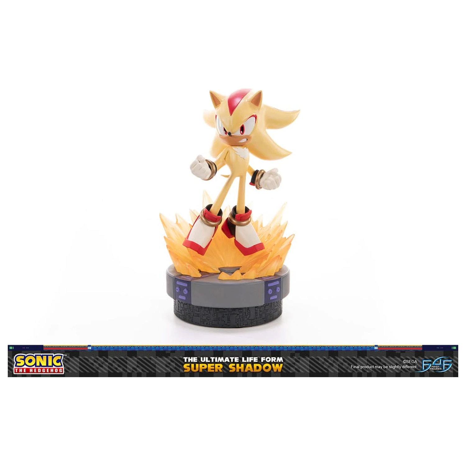 Sonic the Hedgehog The Ultimate Life Form Statue Super Shadow Standard Edition 32 cm product photo