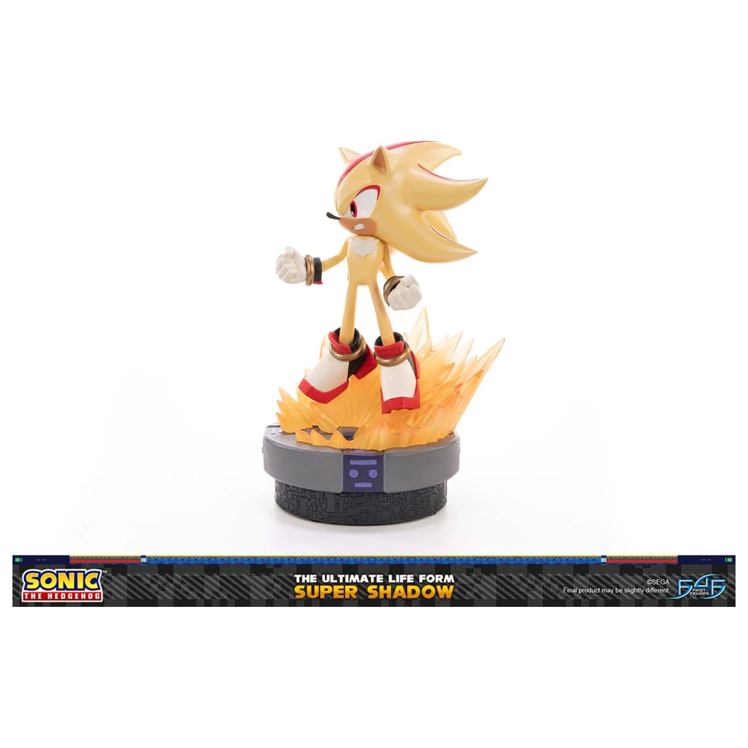 Sonic the Hedgehog The Ultimate Life Form Statue Super Shadow Standard Edition 32 cm product photo