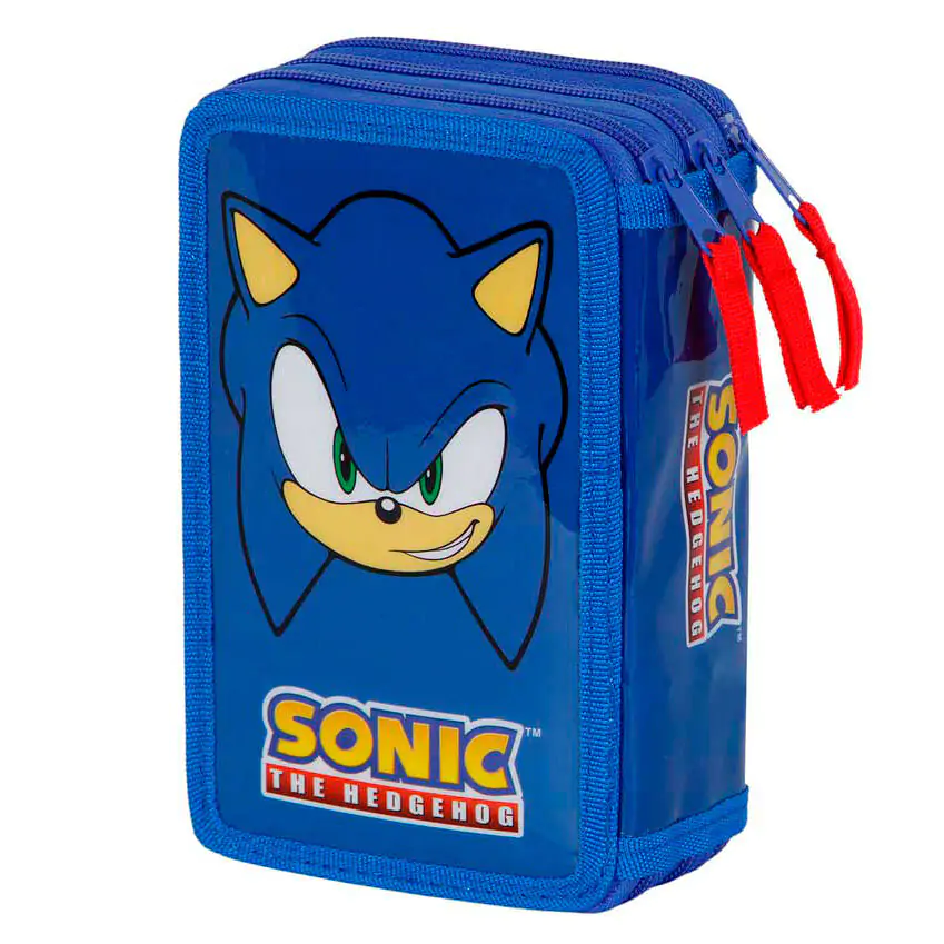 Sonic the Hedgehog filled pencil case product photo