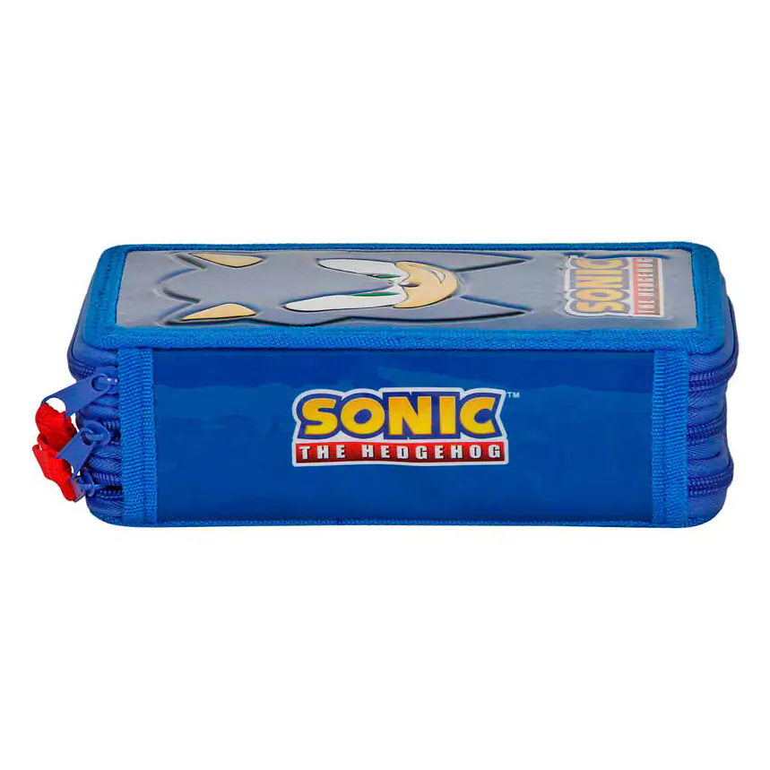 Sonic the Hedgehog filled pencil case product photo