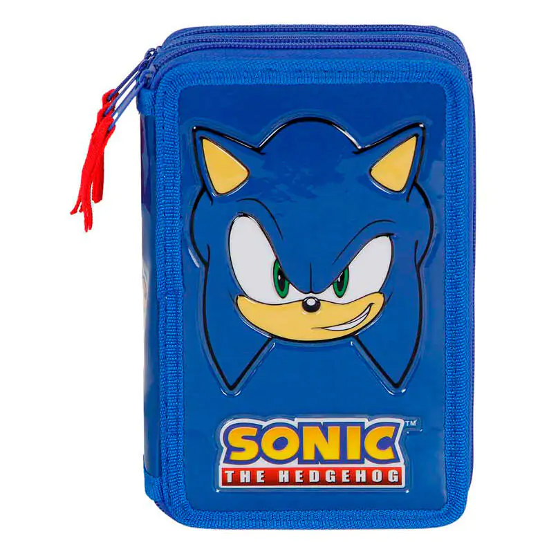 Sonic the Hedgehog filled pencil case product photo