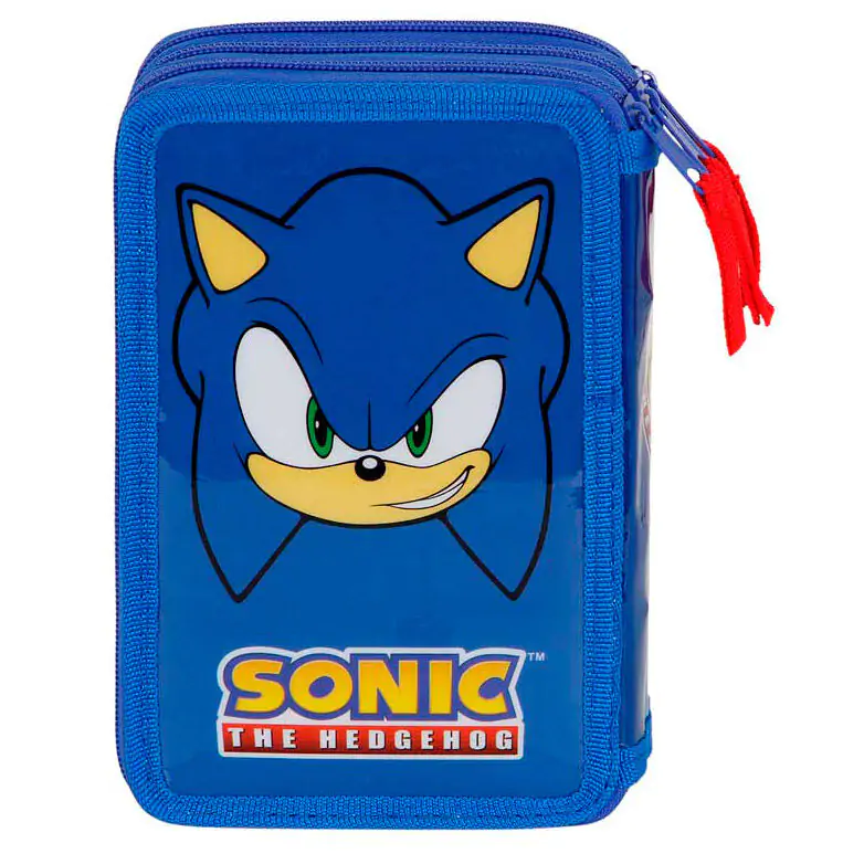 Sonic the Hedgehog filled pencil case product photo