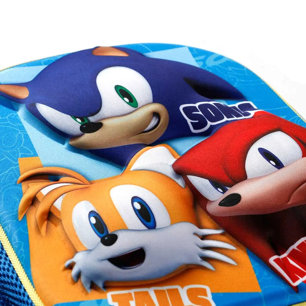 Sonic the Hedgehog Trio 3D backpack 31cm termékfotó