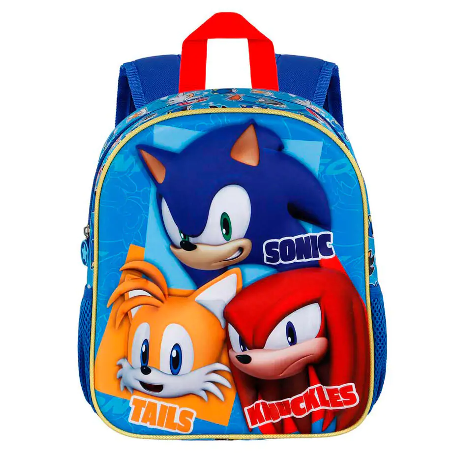 Sonic the Hedgehog Trio 3D backpack 31cm termékfotó