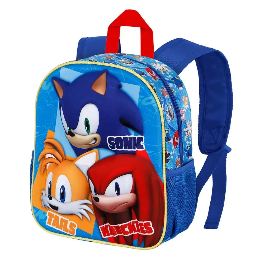 Sonic the Hedgehog Trio 3D backpack 31cm termékfotó