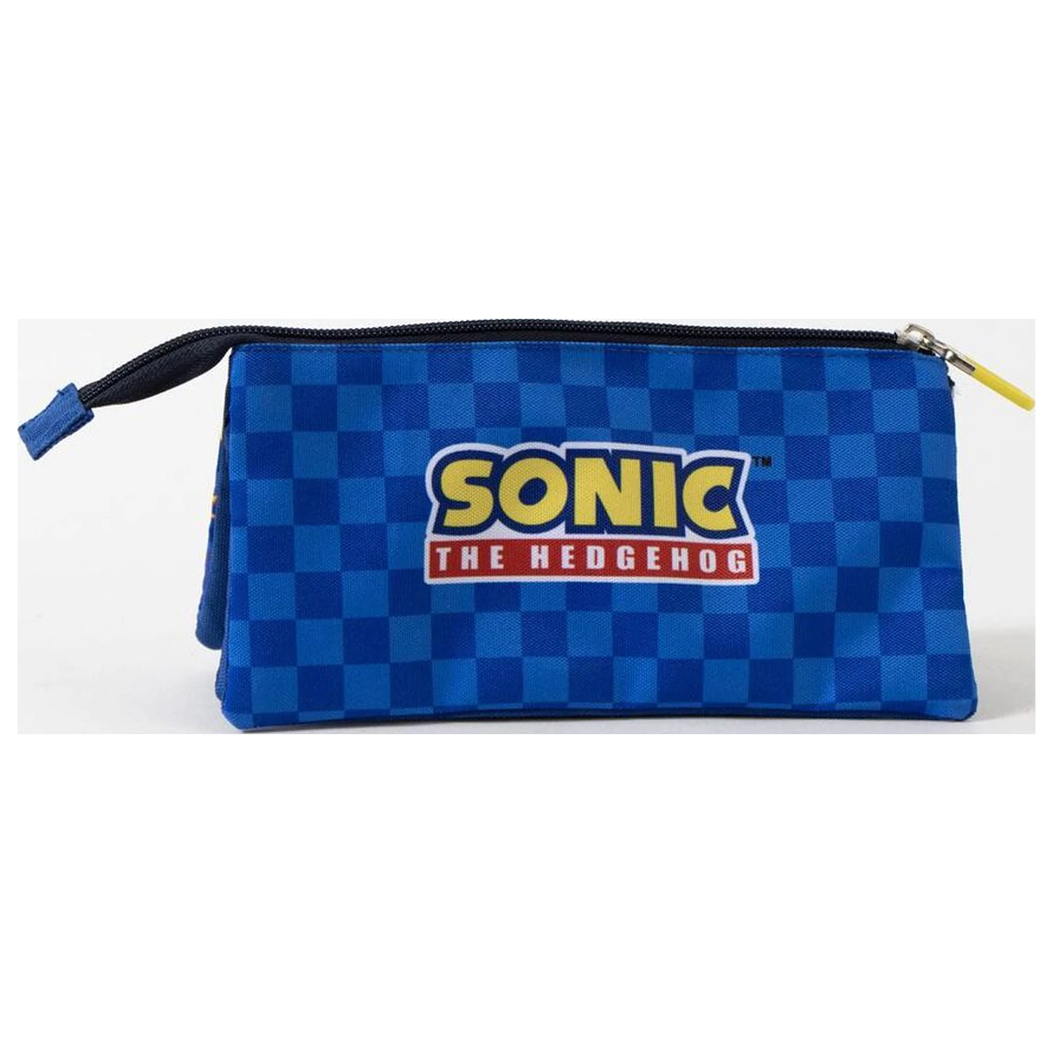 Sonic the Hedgehog triple pencil case product photo