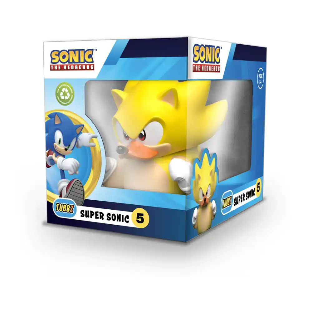 Sonic - The Hedgehog Tubbz PVC Figure Super Sonic Boxed Edition 10 cm product photo