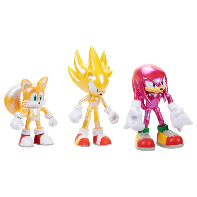 Sonic the Hedgehog Ultimate Team Up pack 3 figures 10cm product photo