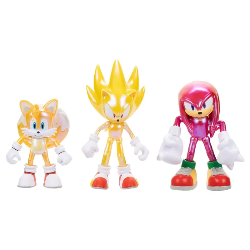 Sonic the Hedgehog Ultimate Team Up pack 3 figures 10cm product photo