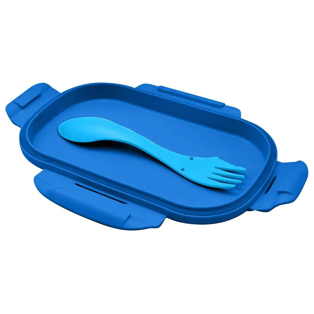 Sonic the Hedgehog lunch box + cutlery product photo