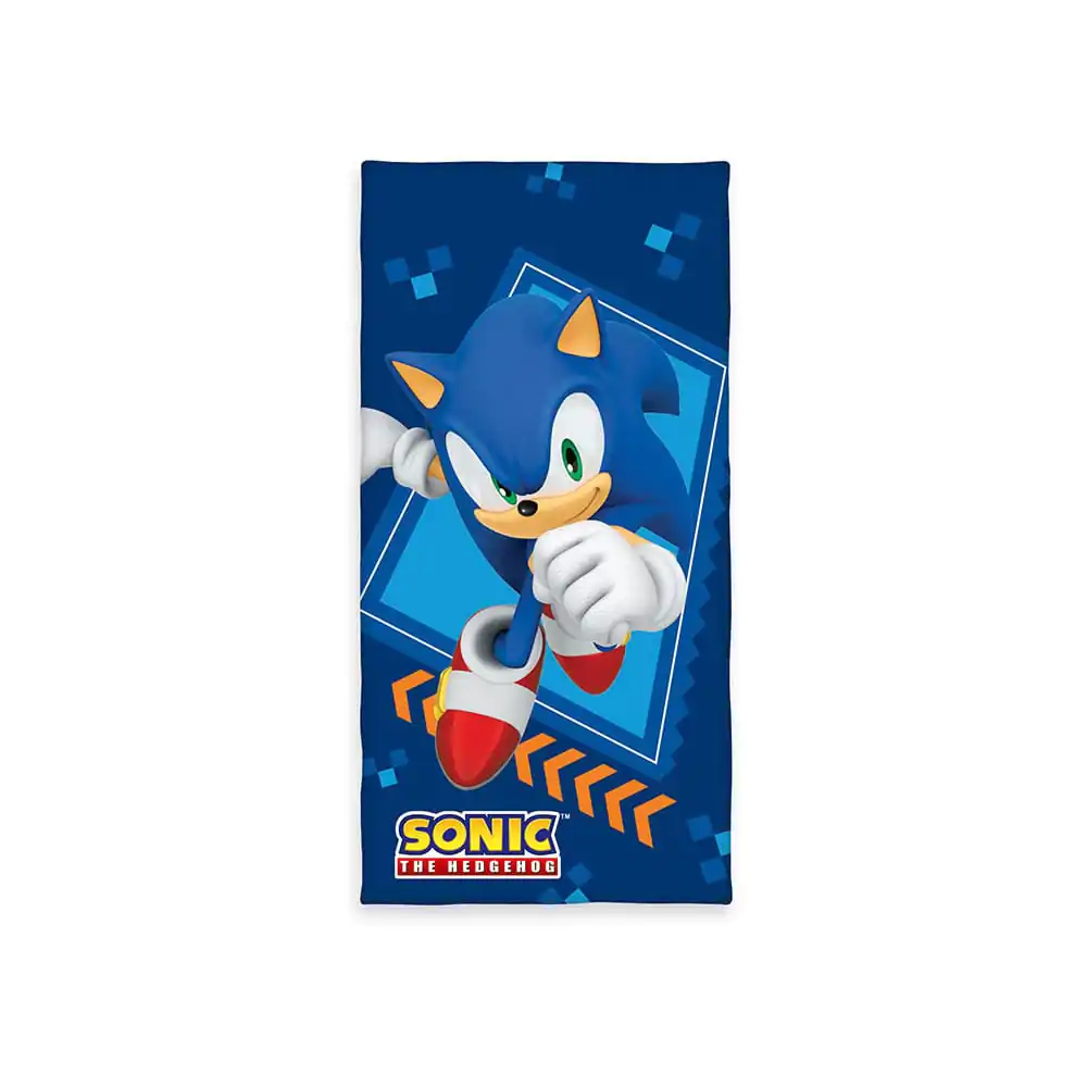 Sonic - The Hedgehog Velour Towel 75 x 150 cm     product photo