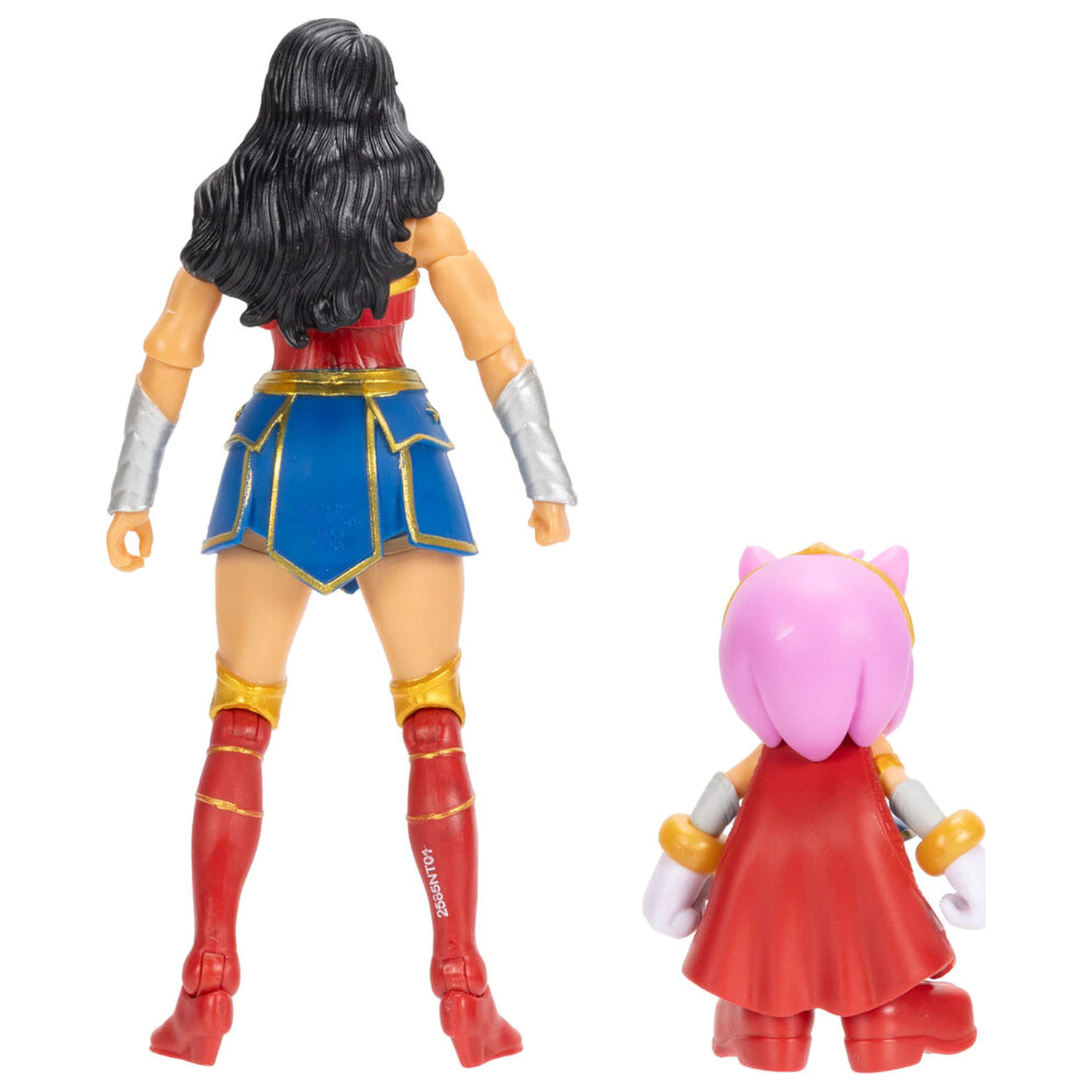 Sonic The Hedgehog x Dc Comics Amy & Wonder Woman figure product photo