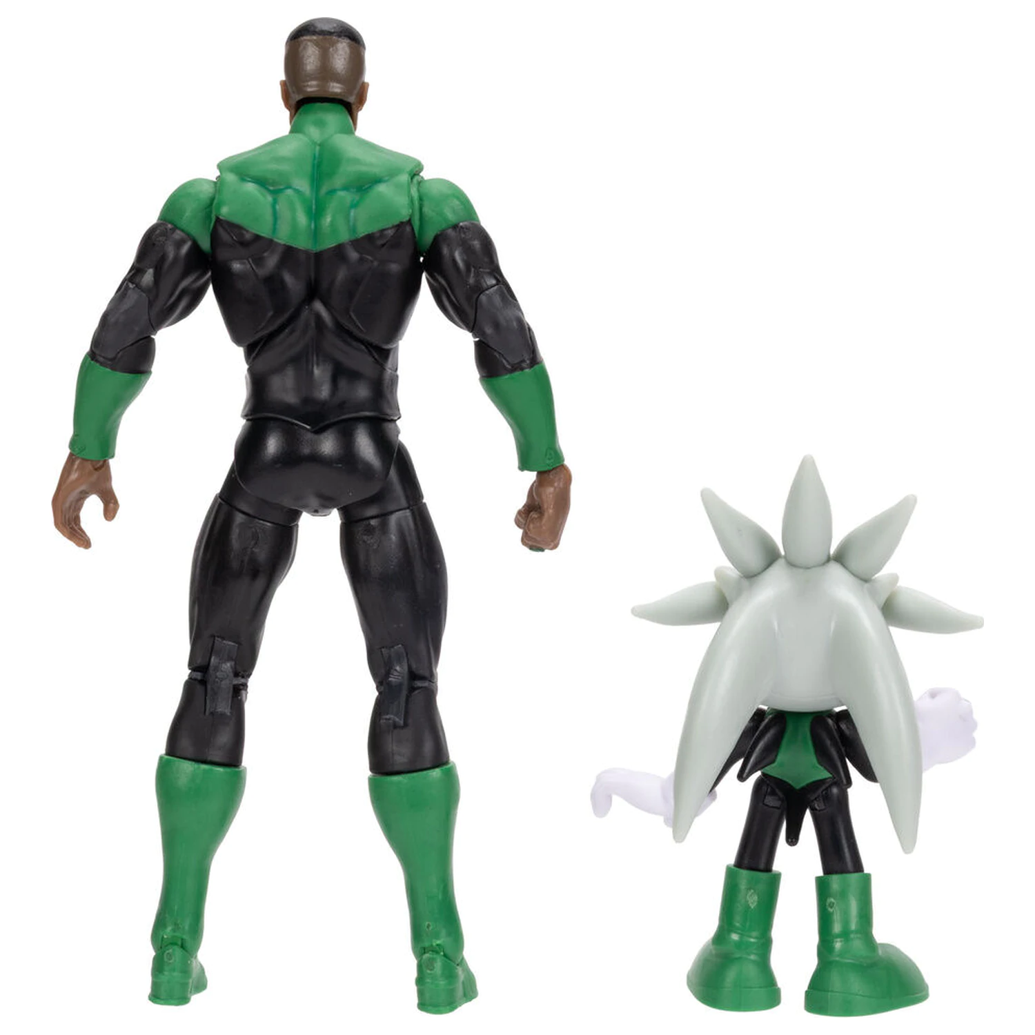 Sonic The Hedgehog x Dc Comics Silver & Green Lantern figure product photo