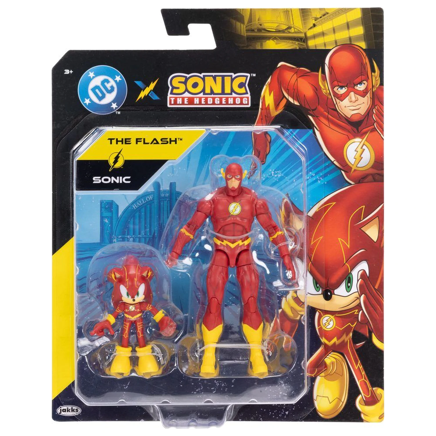 Sonic The Hedgehog x Dc Comics The Flash & Sonic figure product photo