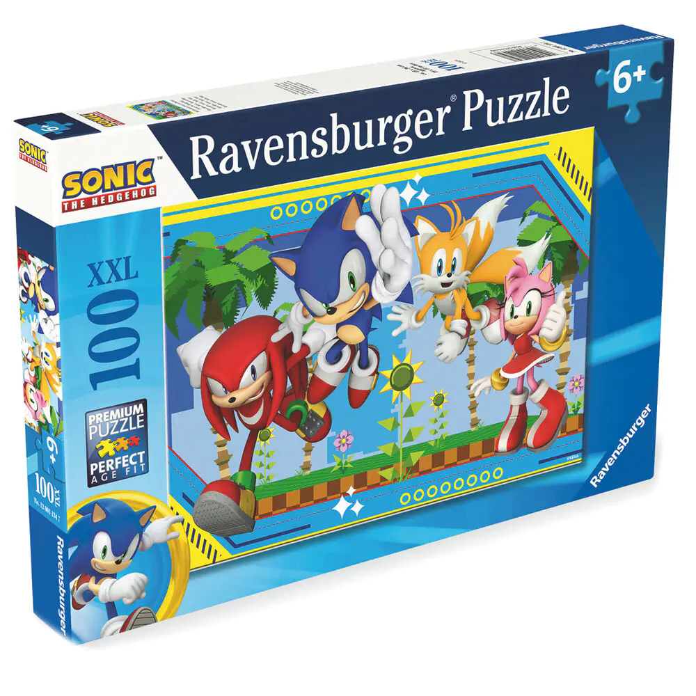 Sonic the Hedgehog XXL puzzle 100pcs product photo