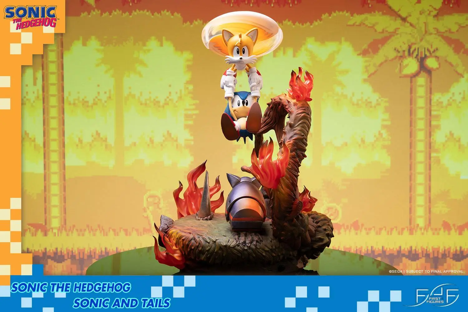 Sonic the Hedgehog Statue Sonic &amp; Tails 51 cm product photo