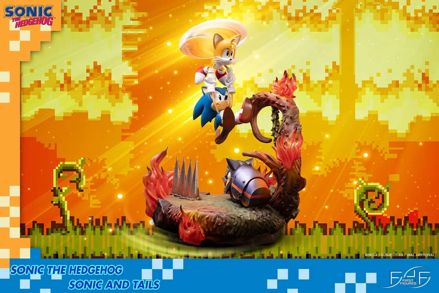 Sonic the Hedgehog Statue Sonic &amp; Tails 51 cm product photo