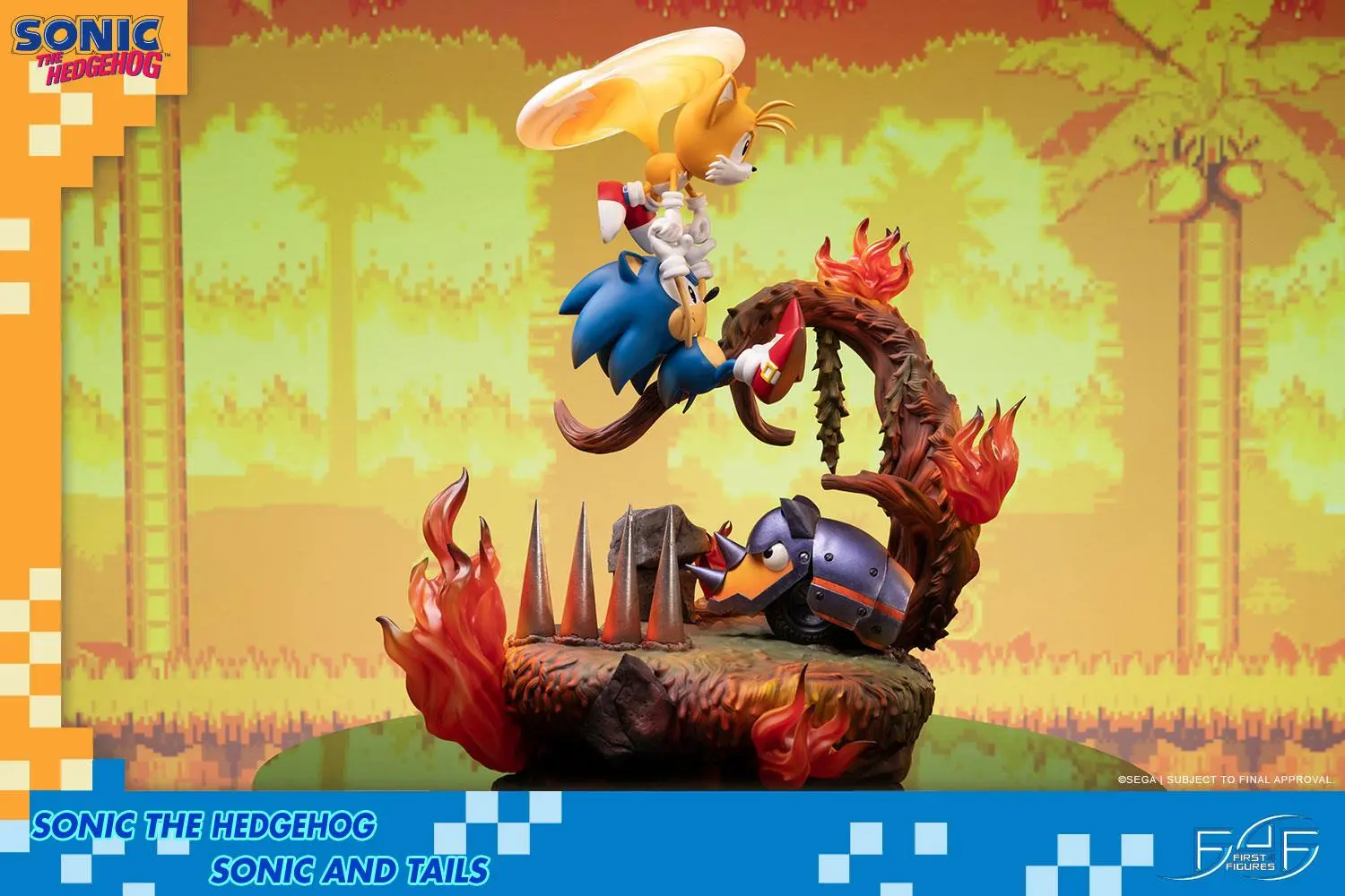 Sonic the Hedgehog Statue Sonic &amp; Tails 51 cm product photo