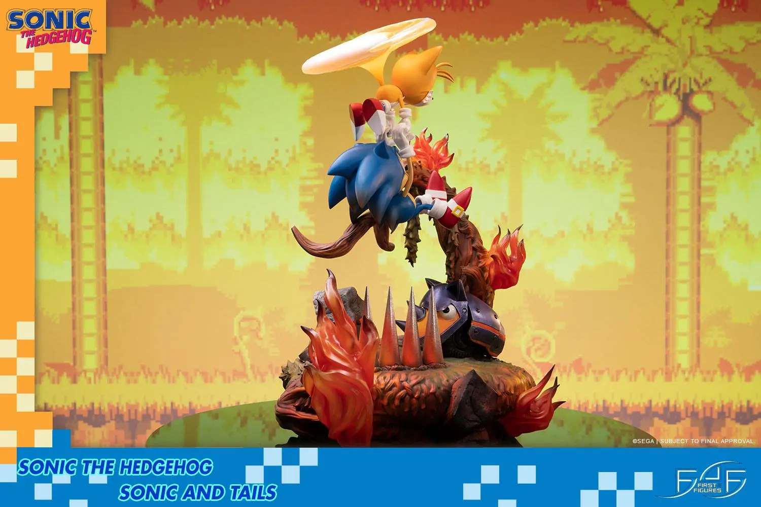 Sonic the Hedgehog Statue Sonic &amp; Tails 51 cm product photo