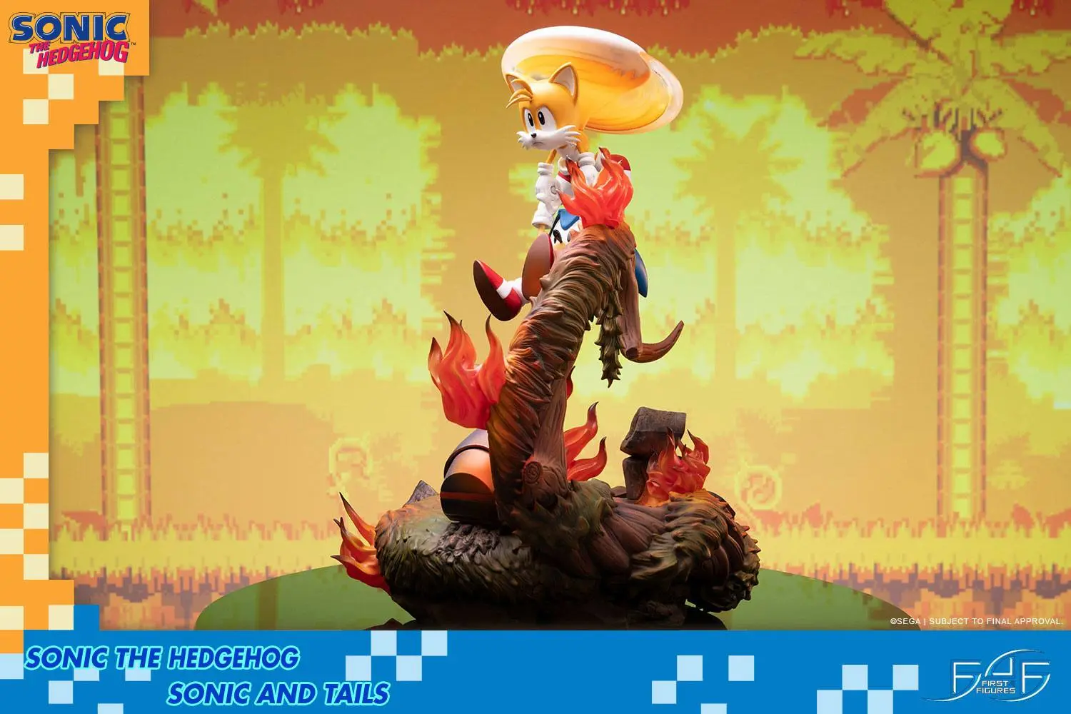 Sonic the Hedgehog Statue Sonic &amp; Tails 51 cm product photo