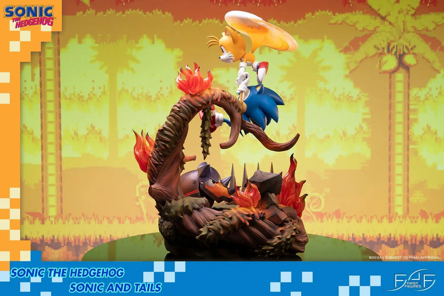 Sonic the Hedgehog Statue Sonic &amp; Tails 51 cm product photo