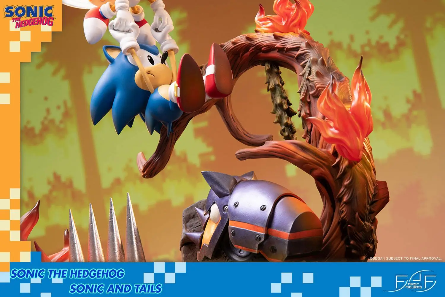 Sonic the Hedgehog Statue Sonic &amp; Tails 51 cm product photo
