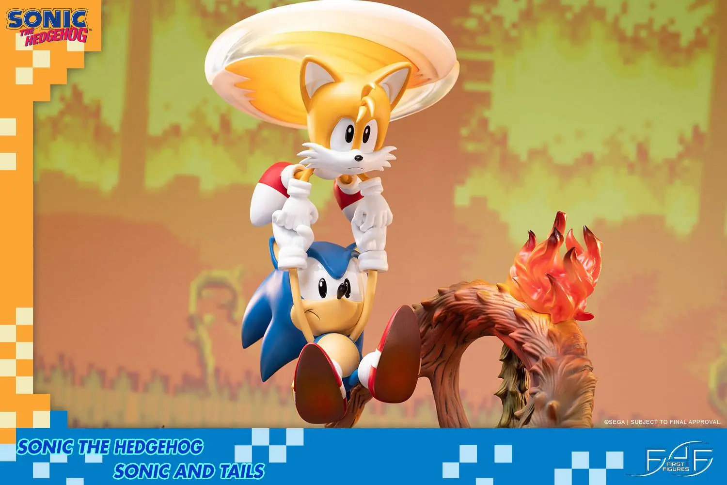 Sonic the Hedgehog Statue Sonic &amp; Tails 51 cm product photo