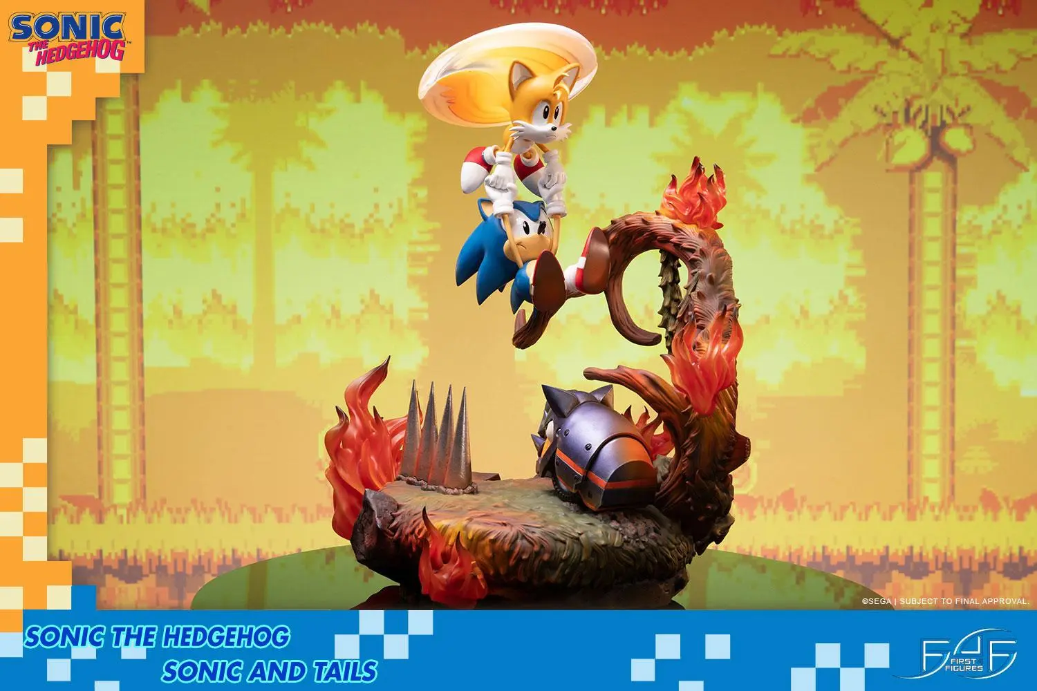 Sonic the Hedgehog Statue Sonic &amp; Tails 51 cm product photo